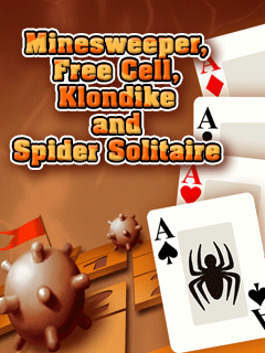   ( ) Minesweeper, Free Cell, Klondike and Spider Solitaire  Symbian UIQ v.3 #1