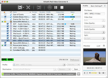   ( ) Xilisoft iPod Video Converter for Mac #1