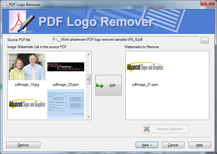   ( ) Remove Watermark from PDF 1.0 #1