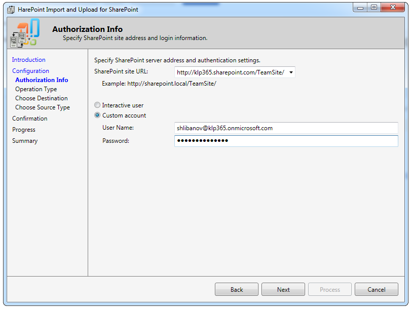   ( ) HarePoint Import and Upload for SharePoint #6