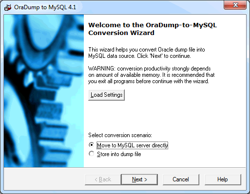   ( ) OraDump-to-MySQL 7.3 #1