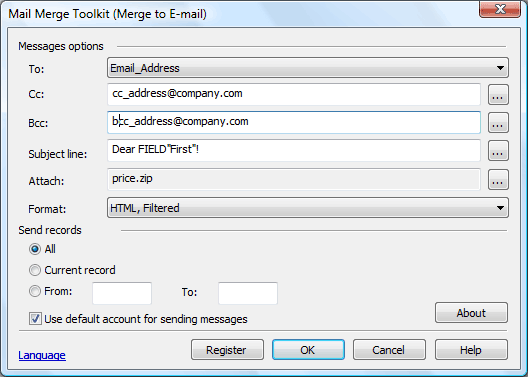   ( ) Mail Merge Toolkit 2.6.3 #2