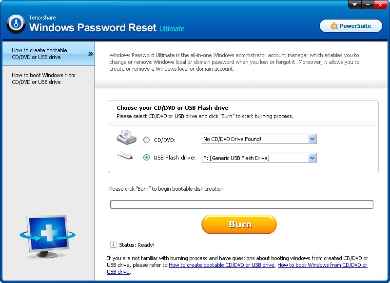   ( ) Windows Password Reset Ultimate #3