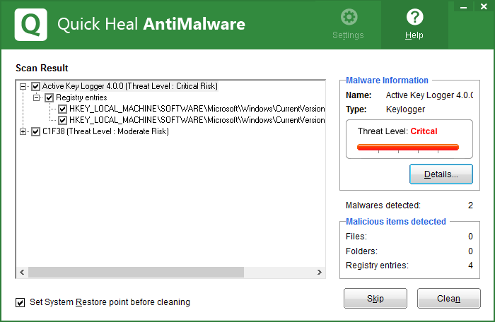   ( ) Quick Heal Total Security 2014 #5