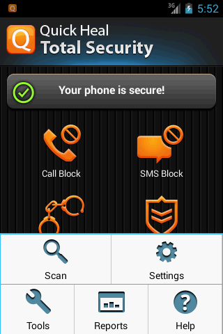   ( ) Quick Heal Total Security for Android 2014 #4