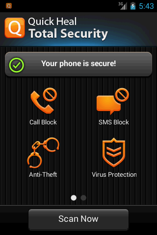   ( ) Quick Heal Total Security for Android 2014 #1