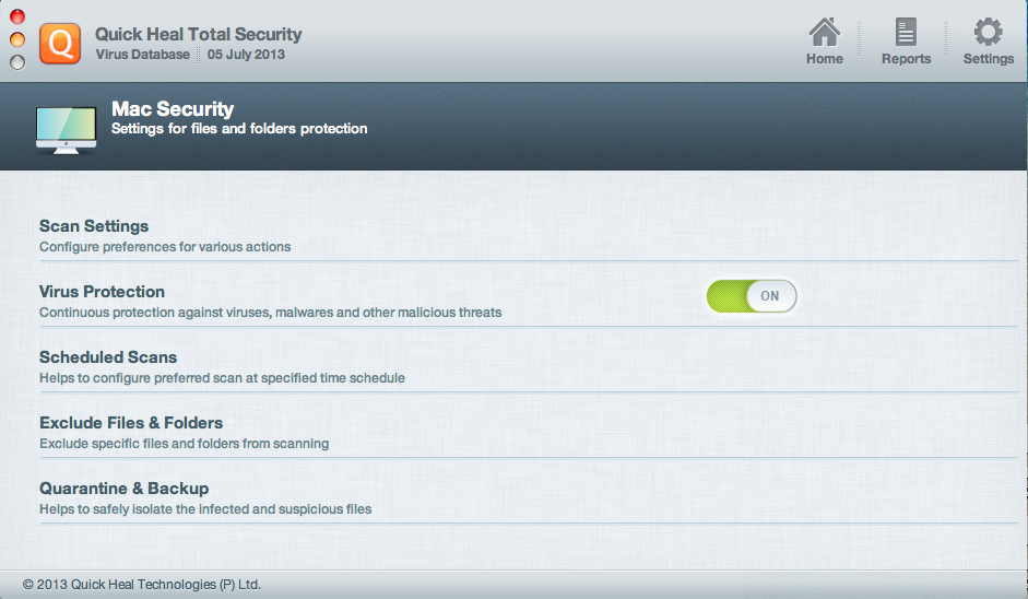  ( ) Quick Heal Total Security for Mac   2014 #8