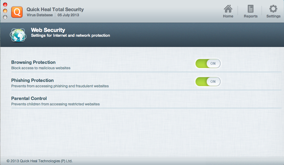   ( ) Quick Heal Total Security for Mac   2014 #7