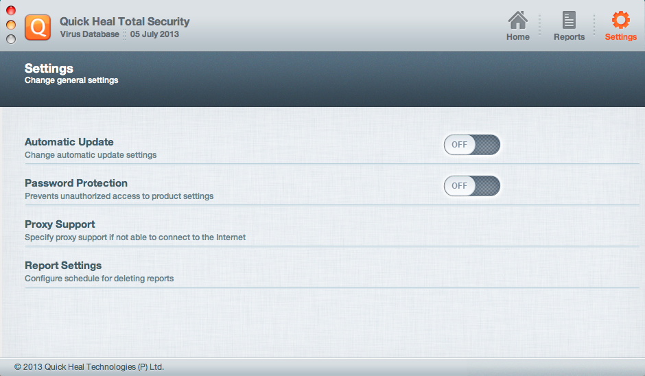   ( ) Quick Heal Total Security for Mac   2014 #5