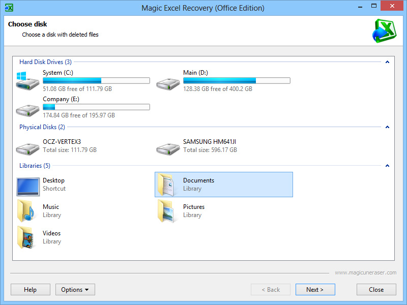   ( ) Magic Excel Recovery Commercial Edition #1