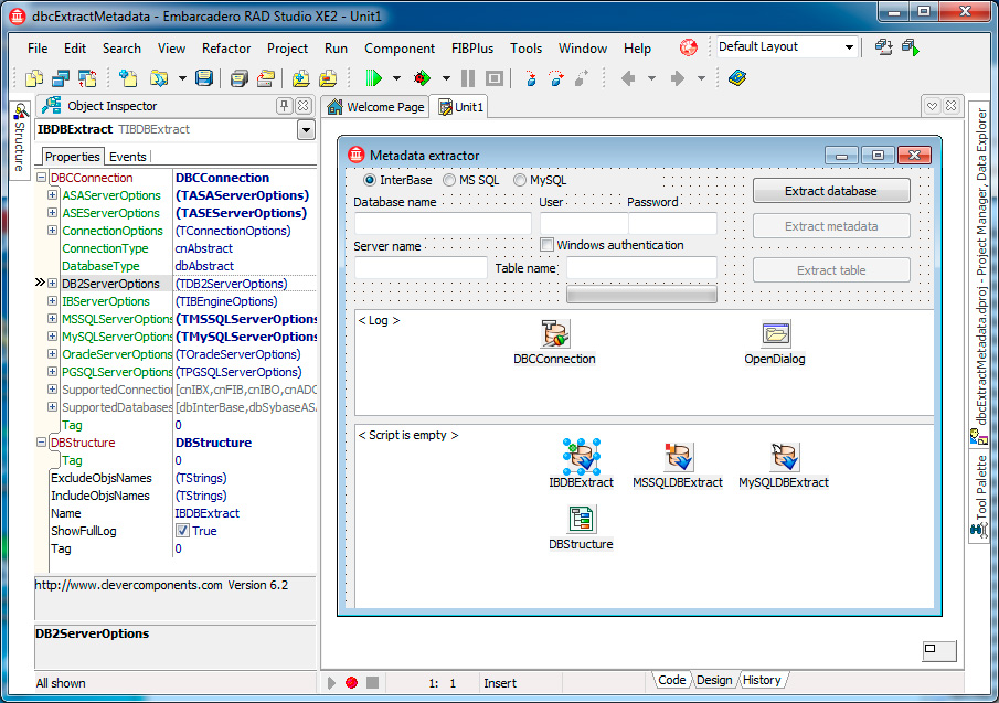  ( )  Database Comparer VCL & Tools 7.0 #4