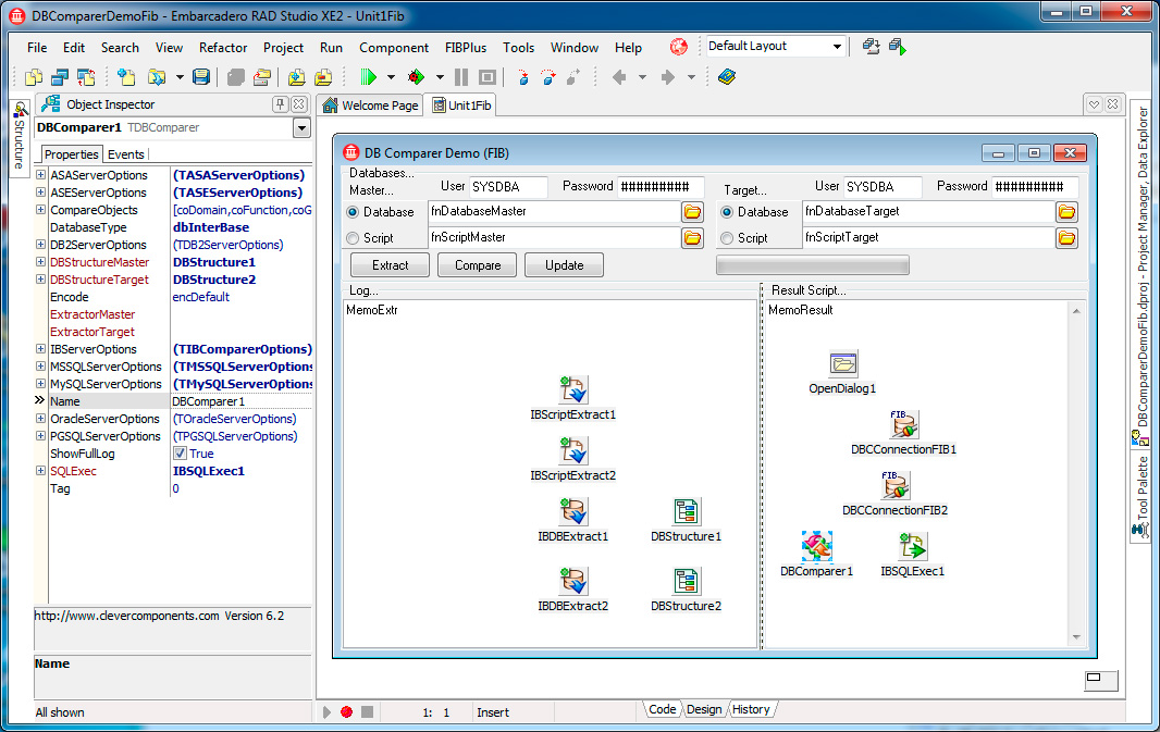   ( )  Database Comparer VCL & Tools 7.0 #3
