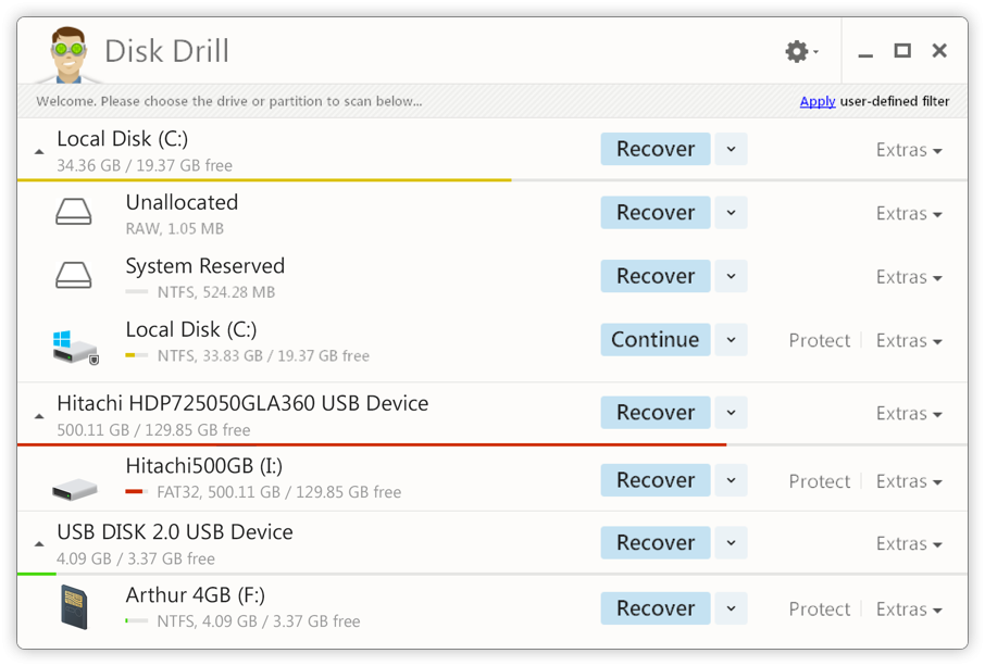   ( ) Disk Drill  Windows 2 Enterprise #1