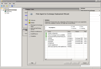   ( ) Print Agent for Exchange 1.1 #1