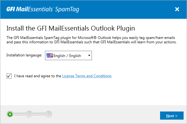   ( ) GFI MailEssentials Anti-spam Edition #1