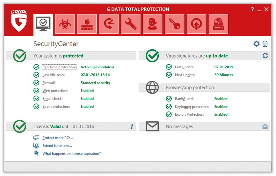   ( ) G DATA Total Protection #1